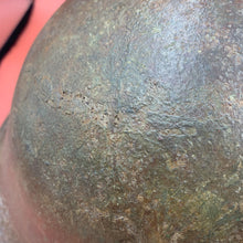 Load image into Gallery viewer, Original British / Canadian Army WW2 Soldiers Military Combat Mk3 Turtle Helmet - The Militaria Shop