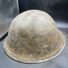 Load image into Gallery viewer, Original WW2 British/Canadian Army Mk3 Turtle Combat Helmet - The Militaria Shop