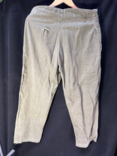 Load image into Gallery viewer, Original British Army / Home Guard Denim Battledress Trousers - 33" Waist - The Militaria Shop