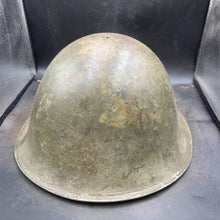 Load image into Gallery viewer, Original WW2 British/Canadian Army Mk3 "Turtle" Combat Helmet - The Militaria Shop