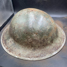 Load image into Gallery viewer, Original WW2 British Army Mk2 "Brodie" Combat Helmet - The Militaria Shop