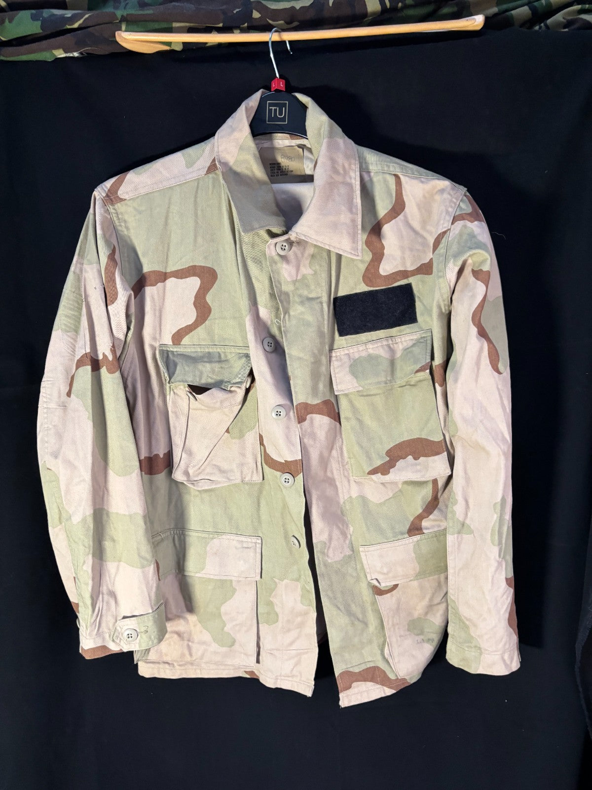 Gulf War US Army DCU Camouflaged Combat Field Coat/Jacket - Medium/Short - The Militaria Shop