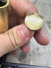 Load image into Gallery viewer, Original WW1 British Army SMLE Enfield Brass Oil Bottle - EFD - The Militaria Shop