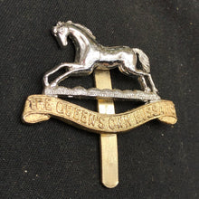 Load image into Gallery viewer, Genuine British Army Cap Badge - Queen's Own Hussars - The Militaria Shop