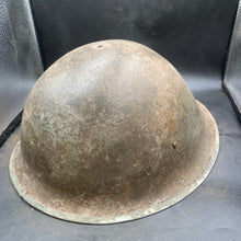 Load image into Gallery viewer, Original WW2 British/Canadian Army Mk3 Turtle Combat Helmet - The Militaria Shop
