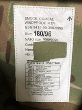 Load image into Gallery viewer, British Army MTP Camouflaged Windproof Combat Jacket Smock - Size 180/96 - The Militaria Shop