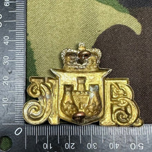 Load image into Gallery viewer, Victorian British Army 1st City of Edinburgh Artillery Volunteers Cap Badge - The Militaria Shop