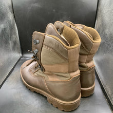 Load image into Gallery viewer, British Army Surplus Brown Leather YDS Kestrel Combat Patrol Boots - Size UK 7 M - The Militaria Shop