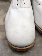 Load image into Gallery viewer, Genuine British Army Women's White Summer Shoes - WW2 Pattern - Size UK 11.5 M - The Militaria Shop