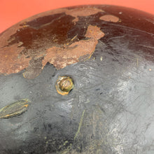 Charger l'image dans la galerie, Original WW2 British Home Front Civil Defence Fire Brigade FB Helmet - Complete - The Militaria Shop