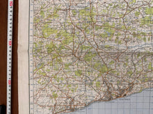 Load image into Gallery viewer, Original WW2 British Army GSGS OS Map of England & Wales - Hastings - The Militaria Shop