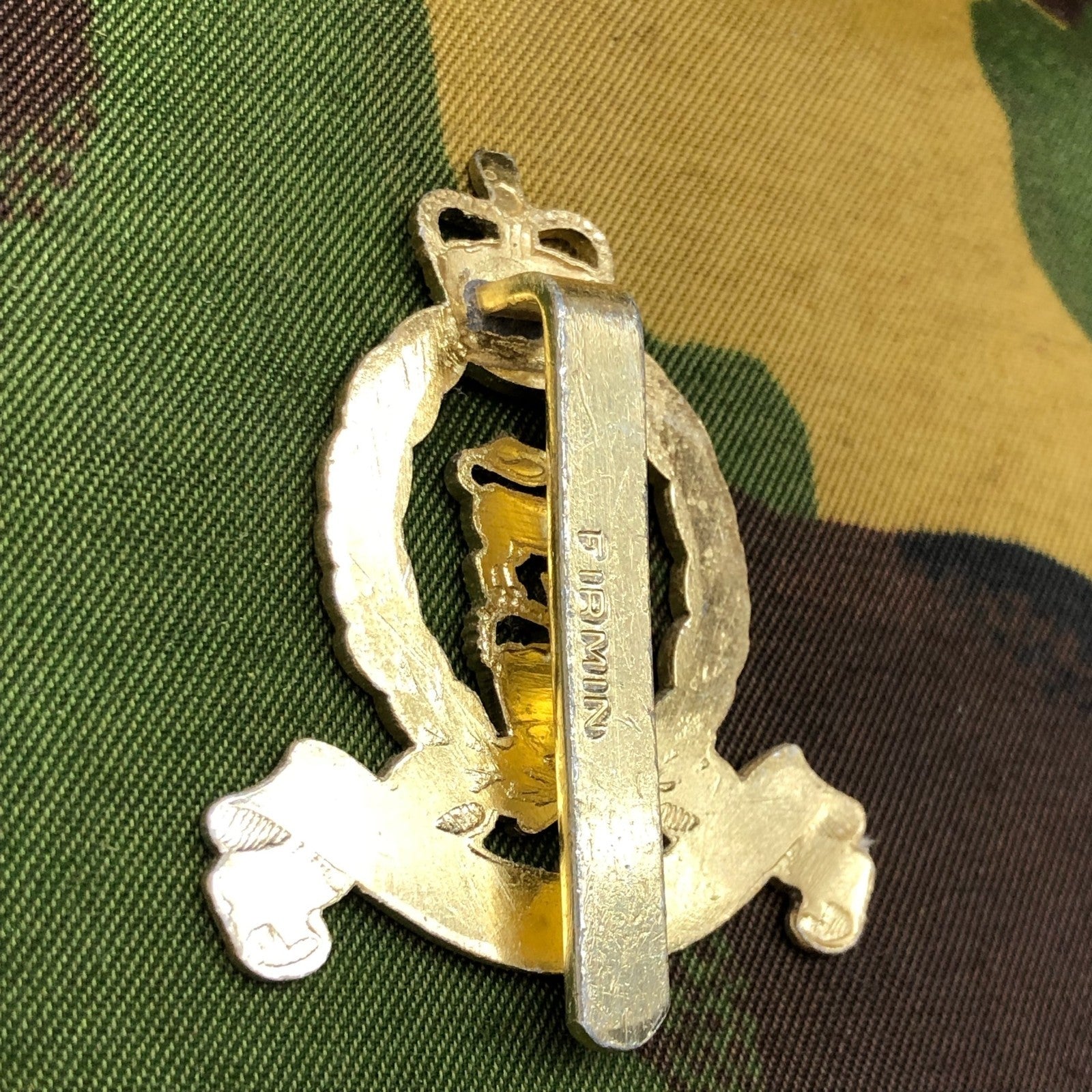 Original British Staybrite Army Cap Badge - Adjutant General's Corps - The Militaria Shop