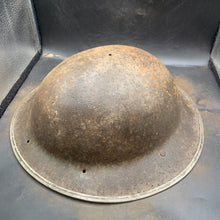Load image into Gallery viewer, Original WW2 British Army Mk2 "Brodie" Combat Helmet - The Militaria Shop