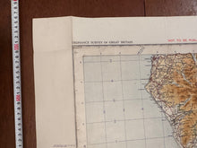 Load image into Gallery viewer, Original WW2 British Army RAF Navy Base Map of England - North Central - The Militaria Shop