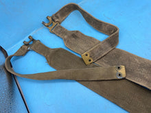 Load image into Gallery viewer, Original Pair of British Army 37 Pattern Khaki Canvas L-Straps - The Militaria Shop
