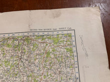 Load image into Gallery viewer, Original WW2 British Army GSGS OS Map of England - Brighton & Eastbourne - The Militaria Shop