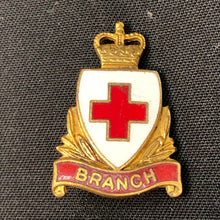 Load image into Gallery viewer, Vintage British Red Cross Society (BRCS) Branch Lapel Pin - The Militaria Shop