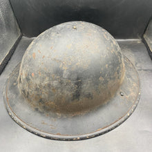 Charger l'image dans la galerie, Original WW2 British Home Front Civil Defence Mk2 Brodie Helmet & Liner Set - The Militaria Shop
