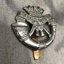 Load image into Gallery viewer, Original British Army Cornwall Light Infantry Cap Badge - The Militaria Shop
