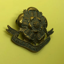 Load image into Gallery viewer, Original WW1 British Army Lancashire Hussars Cap Badge - The Militaria Shop