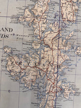 Load image into Gallery viewer, Original WW2 British Army RAF Navy Base Map of Great Britain - Shetland Islands - The Militaria Shop