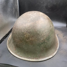 Load image into Gallery viewer, Original WW2 British/Canadian Army Mk3 Turtle Combat Helmet - The Militaria Shop