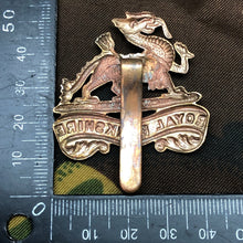 Load image into Gallery viewer, Genuine British Army Brass Cap Badge - Royal Berkshire Regiment - The Militaria Shop