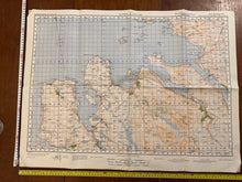 Charger l'image dans la galerie, Original WW2 British Army GSGS Map of Scotland - Ullapool & Loch Ewe - The Militaria Shop