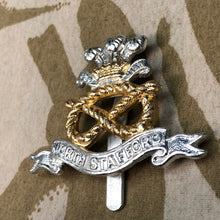 Load image into Gallery viewer, Genuine British Army Cap Badge - North Staffordshire Regiment - The Militaria Shop