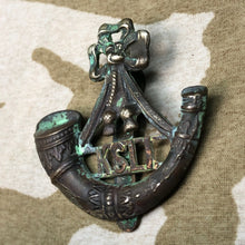Load image into Gallery viewer, Genuine British Army Cap Badge - King's Shropshire Light Infantry - The Militaria Shop