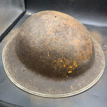 Load image into Gallery viewer, Original WW2 British Army Mk2 "Brodie" Combat Helmet - The Militaria Shop