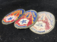 Load image into Gallery viewer, Unissued Original WW2 US Army Advanced Communications Zone ETO Cloth Badge Patch - The Militaria Shop