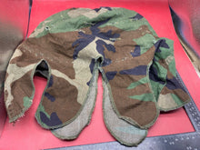 Load image into Gallery viewer, Original US Army M1 Camo Helmet Cover - Vietnam Found - Combat Worn - The Militaria Shop