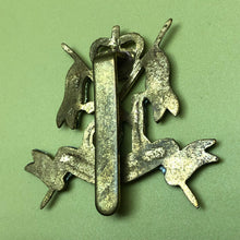Load image into Gallery viewer, Original British Army Cap Badge - 16th The Queen's Lancers - The Militaria Shop