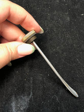 Load image into Gallery viewer, Original WW1 British Army SMLE Enfield Brass Oil Bottle - J.J.B Maker Marked - The Militaria Shop