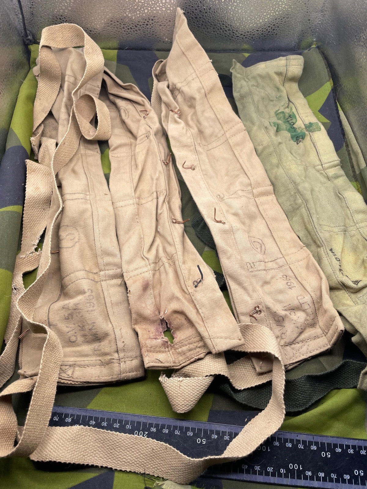 Original Group of British Army Vietnam War Era Bandoliers - The Militaria Shop