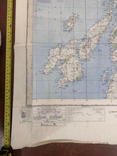 Charger l'image dans la galerie, Original WW2 British Army RAF Navy Base Map of Scotland - Glasgow - The Militaria Shop