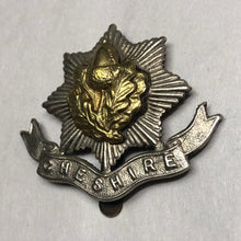 Load image into Gallery viewer, Original British Army Cap Badge - Cheshire Regiment - The Militaria Shop