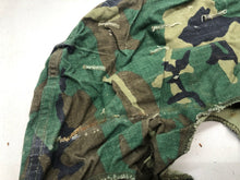 Load image into Gallery viewer, Original US Army Vietnam War Era M1 Camo Helmet Cover - Local Find - Combat Worn - The Militaria Shop