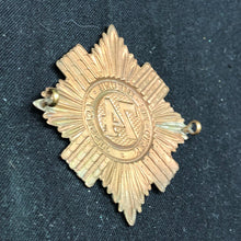 Load image into Gallery viewer, British Army Brass Cap Badge - 74th Highland Light Infantry - The Militaria Shop