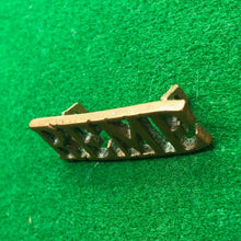 Load image into Gallery viewer, Original WW2 British Army Brass Shoulder Title - REME Engineers - The Militaria Shop