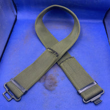 Charger l'image dans la galerie, Genuine Webbing Belt British Army Issue Old Pattern Green - Max 42" Waist - The Militaria Shop