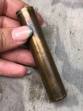 Load image into Gallery viewer, Original WW1 British Army SMLE Enfield Brass Oil Bottle - P-H Maker Marked - The Militaria Shop