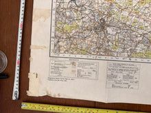 Load image into Gallery viewer, Original WW2 British Army GSGS OS Map of England - Chatham & Maidstone - The Militaria Shop