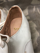 Load image into Gallery viewer, Genuine British Army Women's White Summer Shoes - WW2 Pattern - Size UK 11.5 M - The Militaria Shop