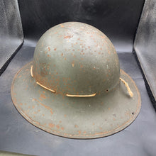 Load image into Gallery viewer, Original WW2 British Home Front Civil Defence Zuckerman Helmet - 1941 Dated - The Militaria Shop