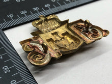 Load image into Gallery viewer, British Army Cap Badge - 1st City of Edinburgh Artillery Volunteers - The Militaria Shop