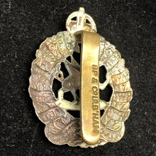 Lade das Bild in den Galerie-Viewer, Original WW2 British Army Cap Badge - 1st Monmouthshire Regiment - The Militaria Shop