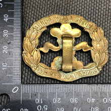 Charger l'image dans la galerie, Original WW2 British Army Cap Badge South Lancashire Prince of Wales' Volunteers - The Militaria Shop