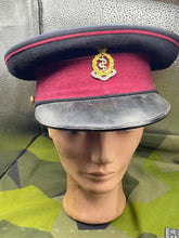 Charger l'image dans la galerie, Original WW1 / WW2 British Army Officer's - Royal Army Medical Corps Dress Cap - The Militaria Shop